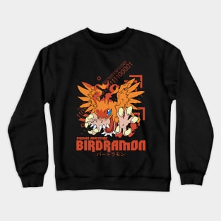 digimon adventure birdramon Crewneck Sweatshirt